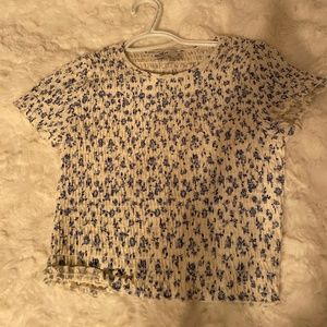 Hollister floral tee